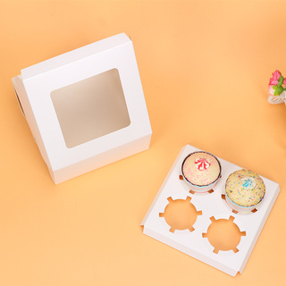 Hộp đựng bánh cupcake 2 - 4 - 6 ô