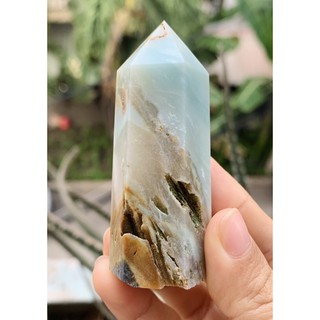 Trụ đá Blue caribeen calcite