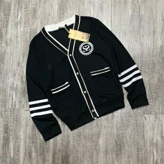 Áo khoác phối viền chất len tăm