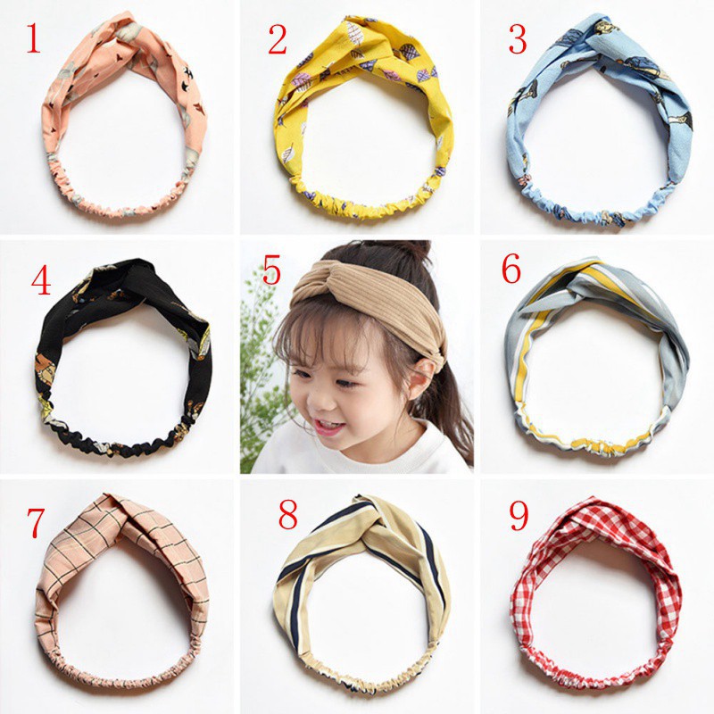 Băng đô co giãn kiểu dáng thời trang