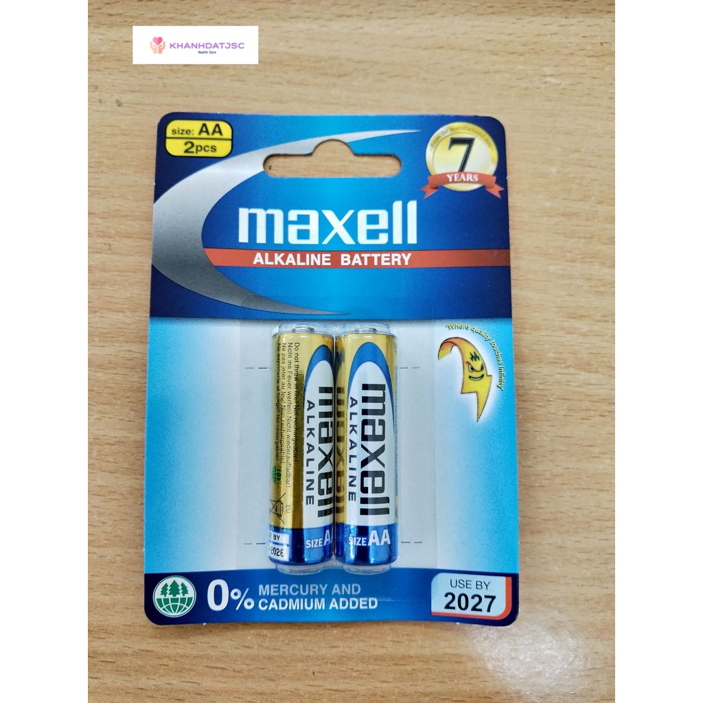 Pin Maxell AA ( Alkaline Battery LR6 GD/AA/1.5) sử dụng trong thiết bị
