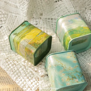 Van Gogh Tea Tin (Hộp Trà Thiếc Tranh Van Gogh)