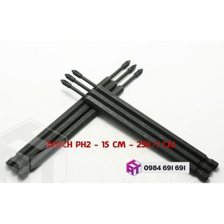 Mũi Vít BOSCH 4 Cạnh 5CM 9CM 15CM