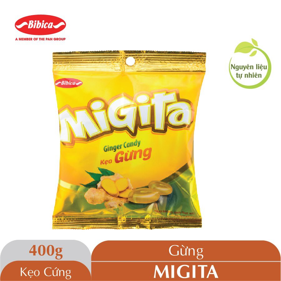 Kẹo cứng Migita Quế - Gừng gói 70g