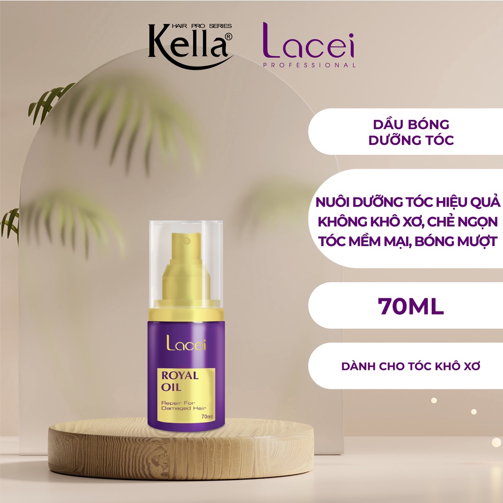 Dầu bóng dưỡng tóc Lacei (Chai 70ml)