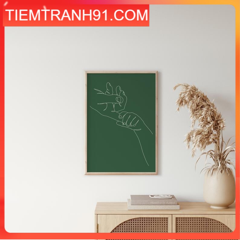 Tranh treo tường | Line art-Abstract Couple Print, Fine Line Print 101 , tranh canvas giá rẻ