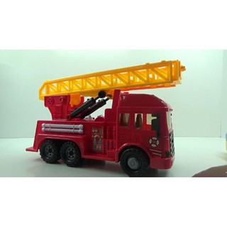 Xe cứu hoả chạy đà dùng pin phát nhạc có đèn siêu chắc chắn, chịu được va đập mạnh (kèm pin+loại to)