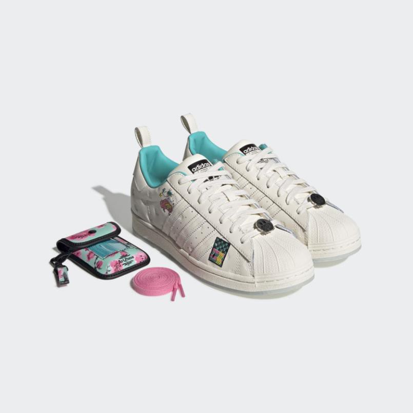 Giày sneaker adidas Superstar Arizona Chalk White chính hãng -bh 12