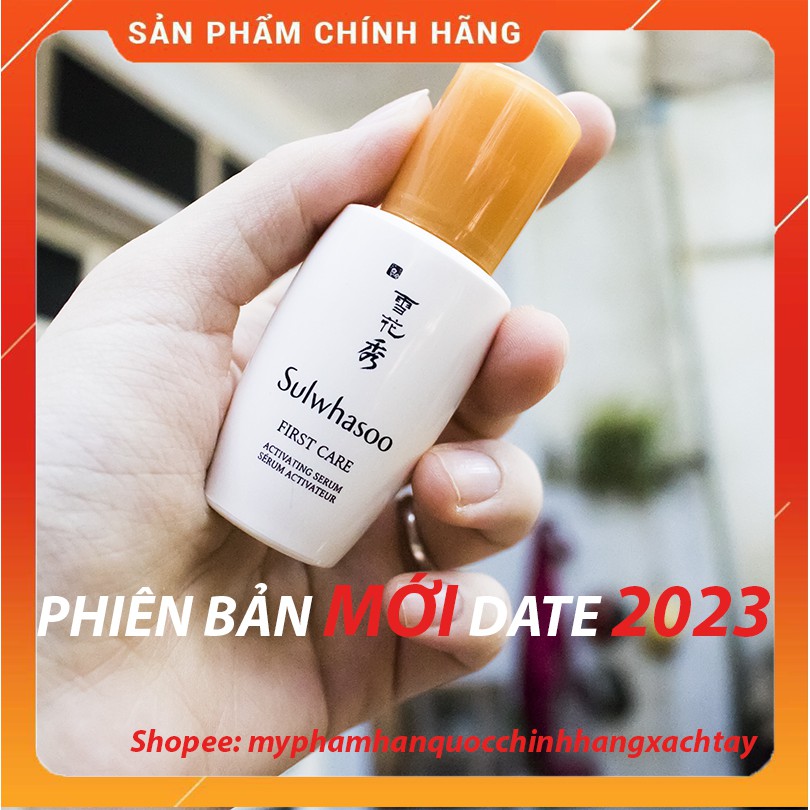 Tinh chất serum first care dưỡng trắng mịn da Sulwhasoo mini