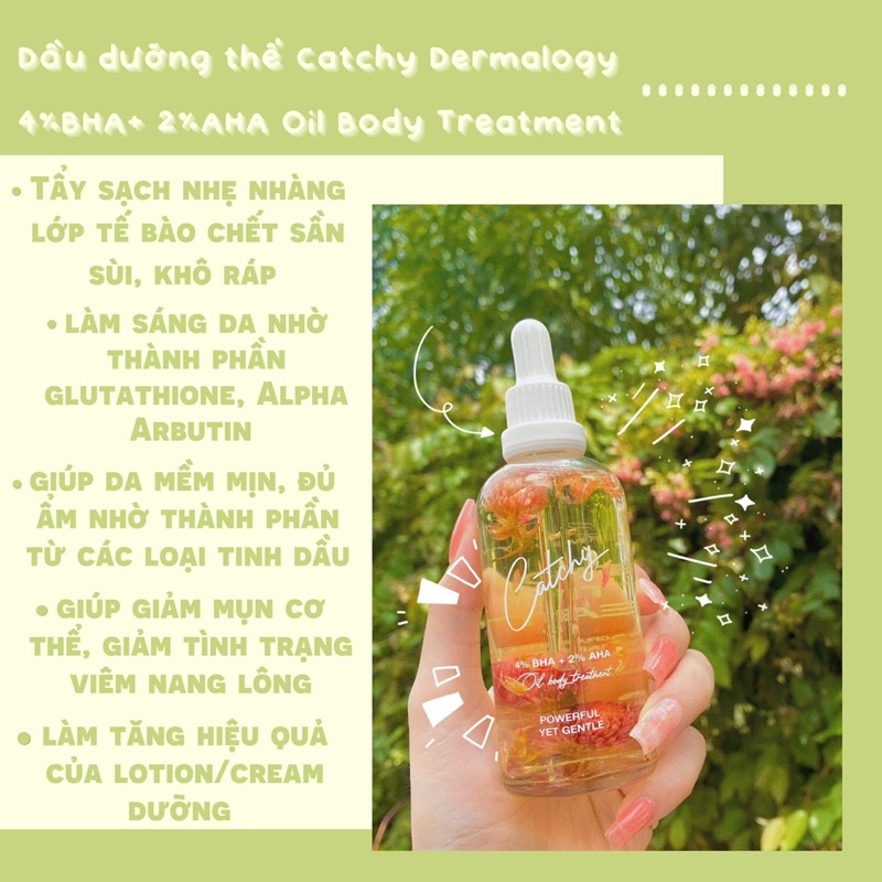 BODY OIL dầu dưỡng da giúp làm sáng da