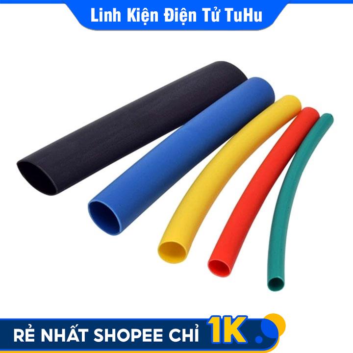 Combo Gen Co Nhiệt Bọc Cách Điện 2-4-6-8-10mm (Mỗi Sợi 1m)