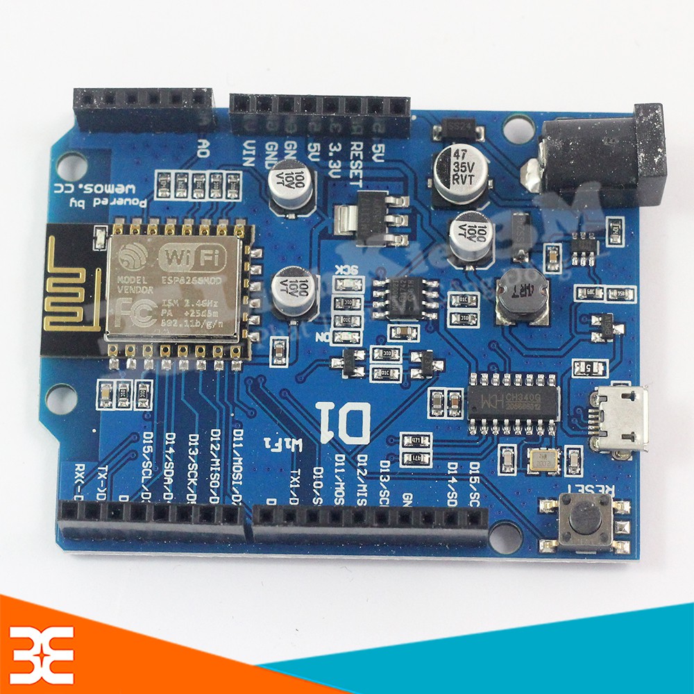 Arduino WiFi ESP8266 WeMos D1