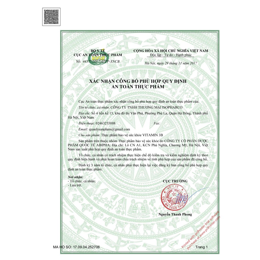 Viên uống Vitamin 3B Isopharco – Hỗ trợ tăng cường chuyển hóa dưỡng chất