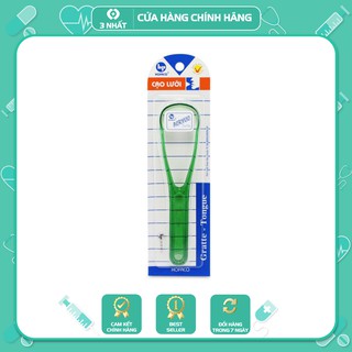 Dụng cụ cạo lưỡi Acrylic, thìa cạo lưỡi bằng nhựa cao cấp