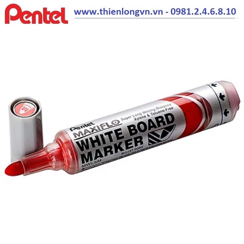 Bút viết lông bảng bấm Pentel MWL5