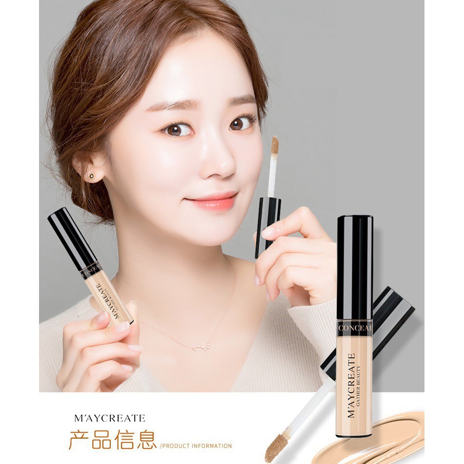 [Giảm 15% DERMAKEUP] Thanh Che Khuyết Điểm Gather Beauty Concealer - Maycreate