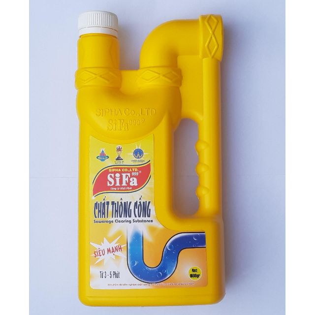 (GIÁ HỦY DIỆT) CHẤT THÔNG CẦU CỐNG CỰC MẠNH CHAI 800ml