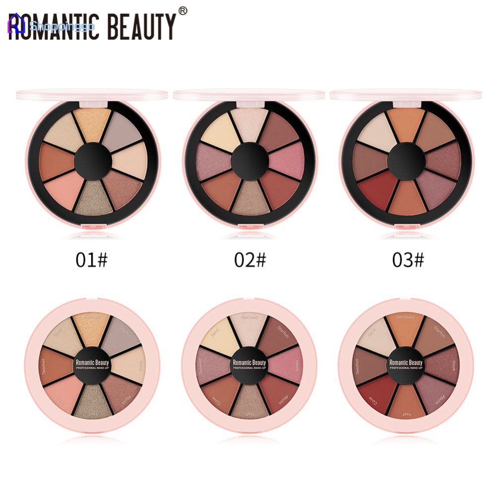 Bảng phấn mắt 8 màu sắc hiệu ứng lì/ ánh ngọc trai tự nhiên PHOERA
 | BigBuy360 - bigbuy360.vn