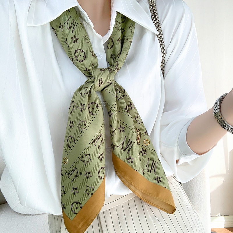 Khăn lụa vuông 90×90cm 35.4x35.4inch WJ1007-109