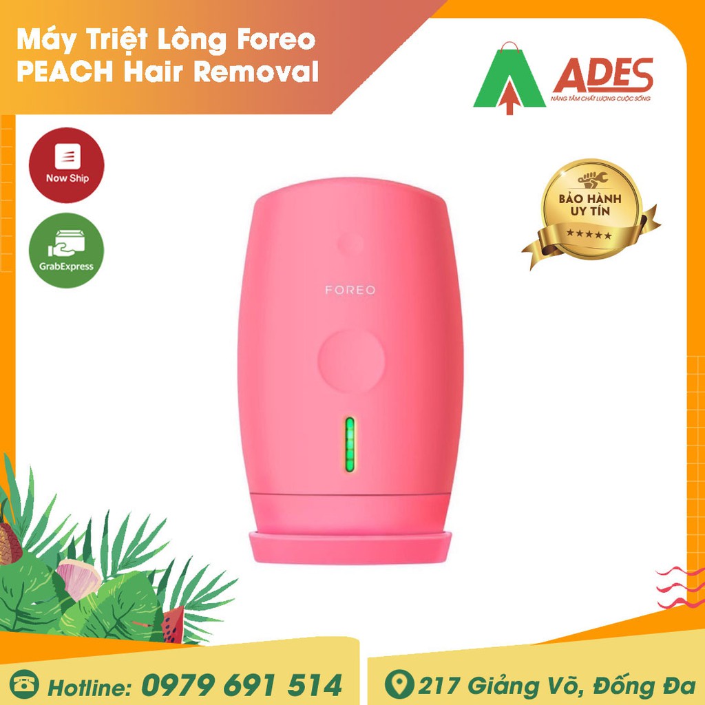 [BẢN MỚI VER 2] Máy Triệt Lông Foreo PEACH Hair Removal Sóng IPL