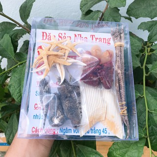 bộ ngâm rựou. hải sâm.hải yến, sao biển. vica.kỷ tử. táo đỏ. bào ngư - giá rẻ