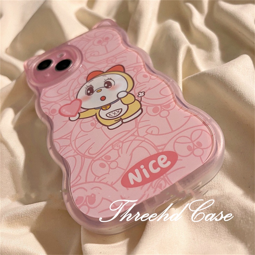 Ốp Điện Thoại Mềm Họa Tiết Tai Mèo Xinh Xắn Cho iPhone 14 13 12 11 Pro Max SE2020 X XR Xs Max 7 8 6 6s Plus