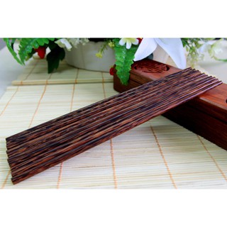 10 đôi đũa ăn gỗ, tre, đũa dừa