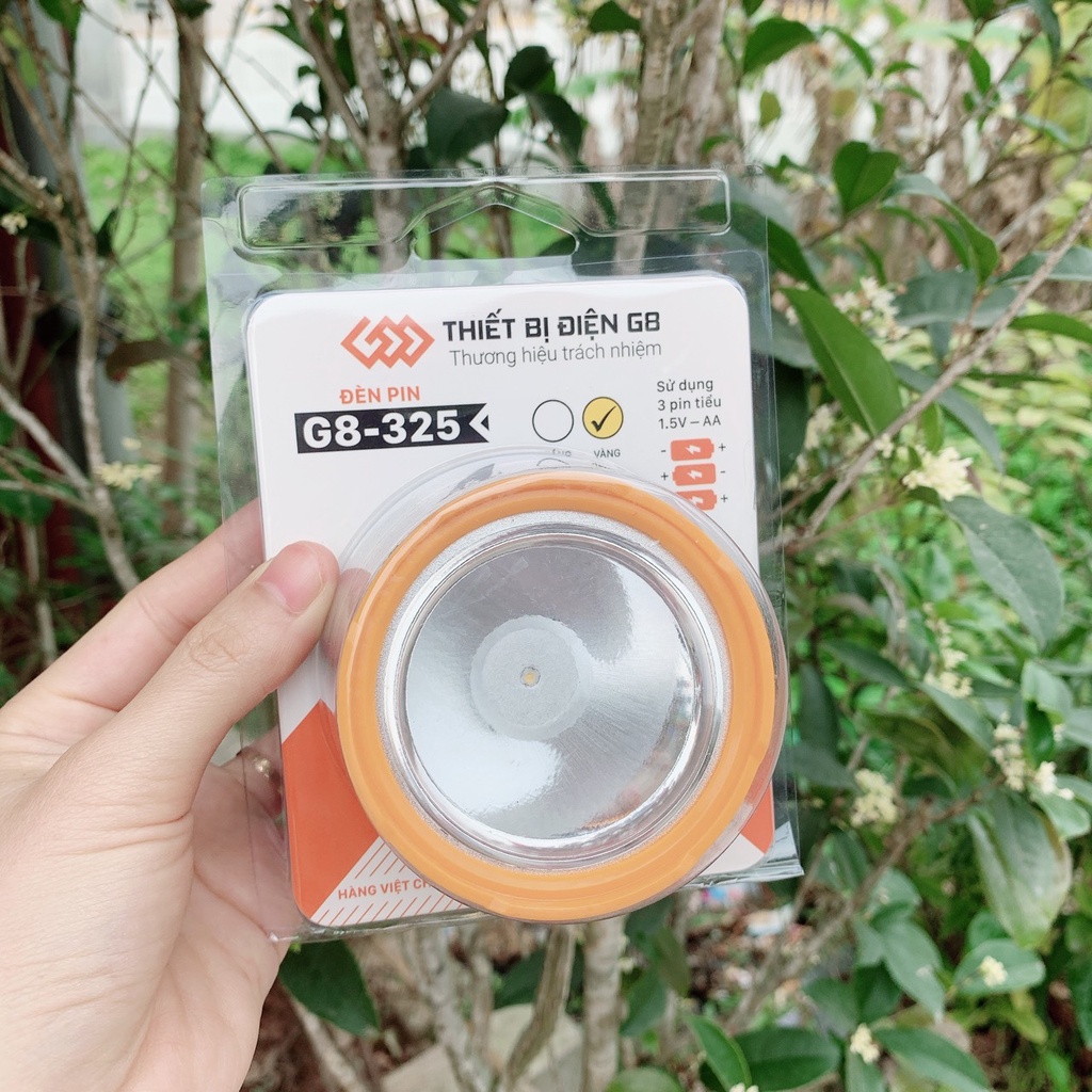 Đèn Led Đội Đầu Siêu Sáng G8-325 - Dùng Pin Tiểu Ngoài