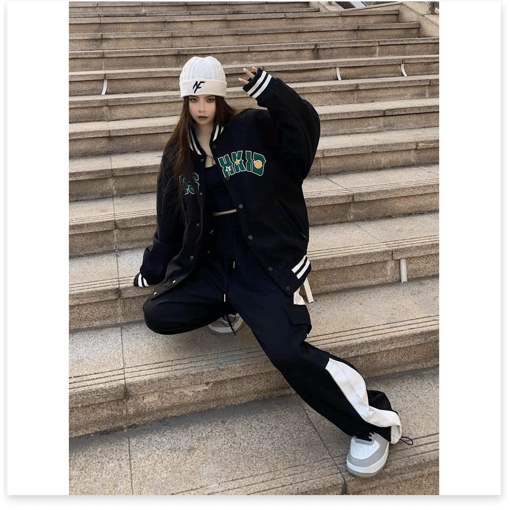 ÁO KHOÁC DÙ BOMBER UNISEX NAM NỮ KHÁNH AN FASHION