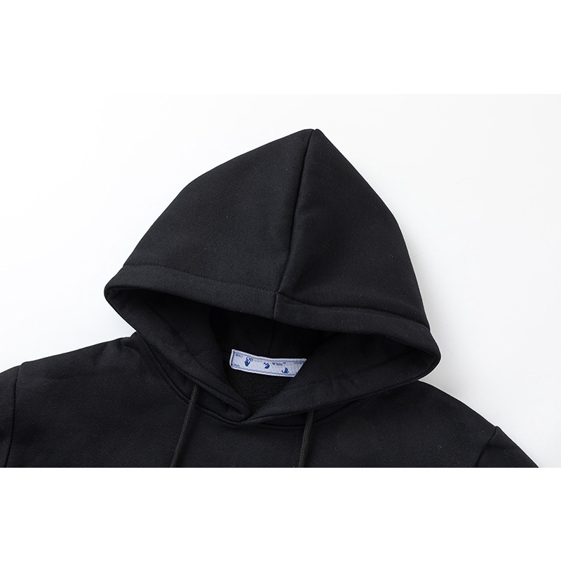 Hàng Bán Chạy O &amp; F Áo Hoodie Cotton Lông Cừu Tay Dài Plus Size Unisex