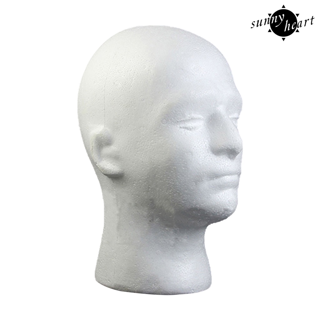 Mô Hình Đầu Người Giả Bằng Xốp Bền Bỉ Trọng Lượng Nhẹ