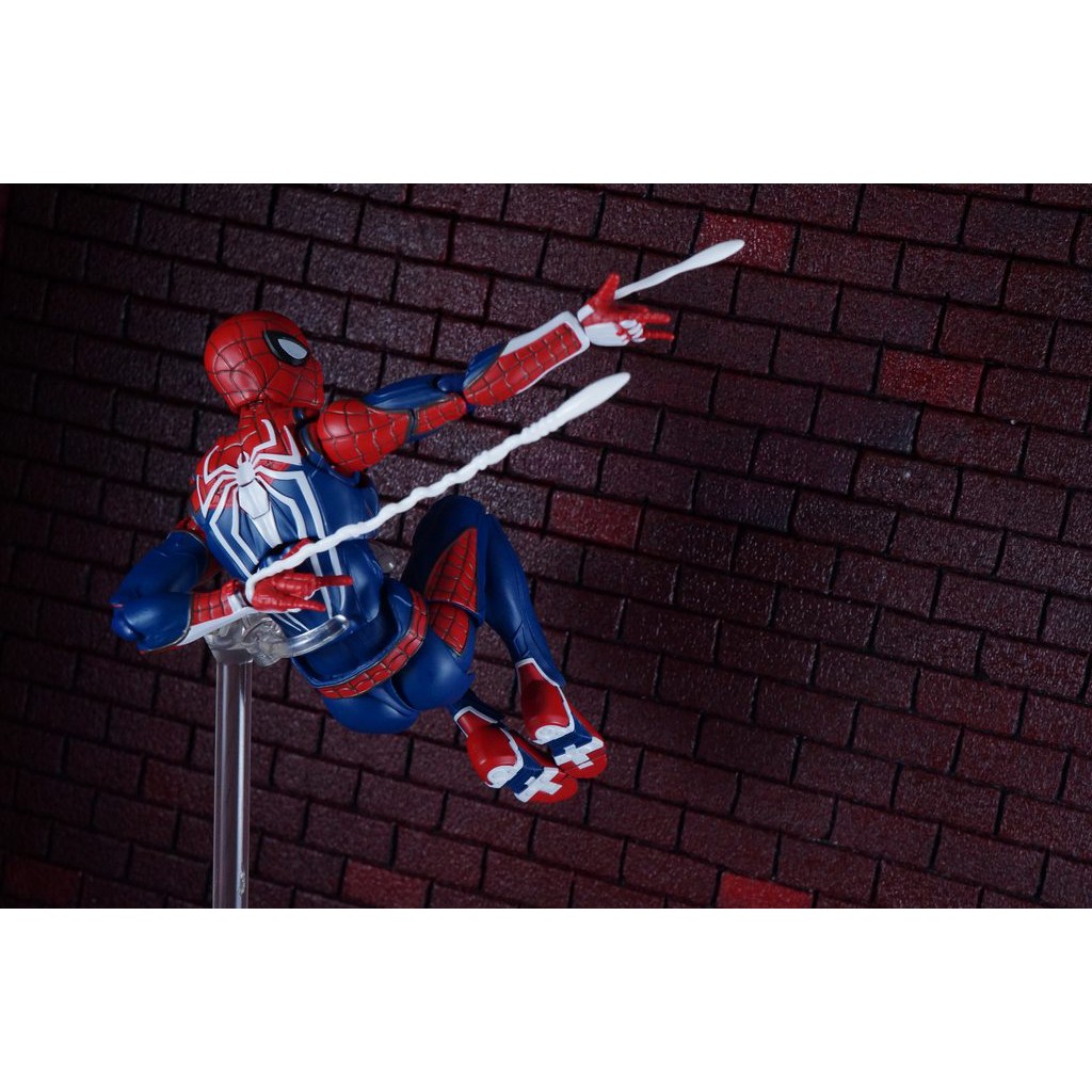 Mô hình SHF Spider Man Ps4 Marvel 15cm (BL)