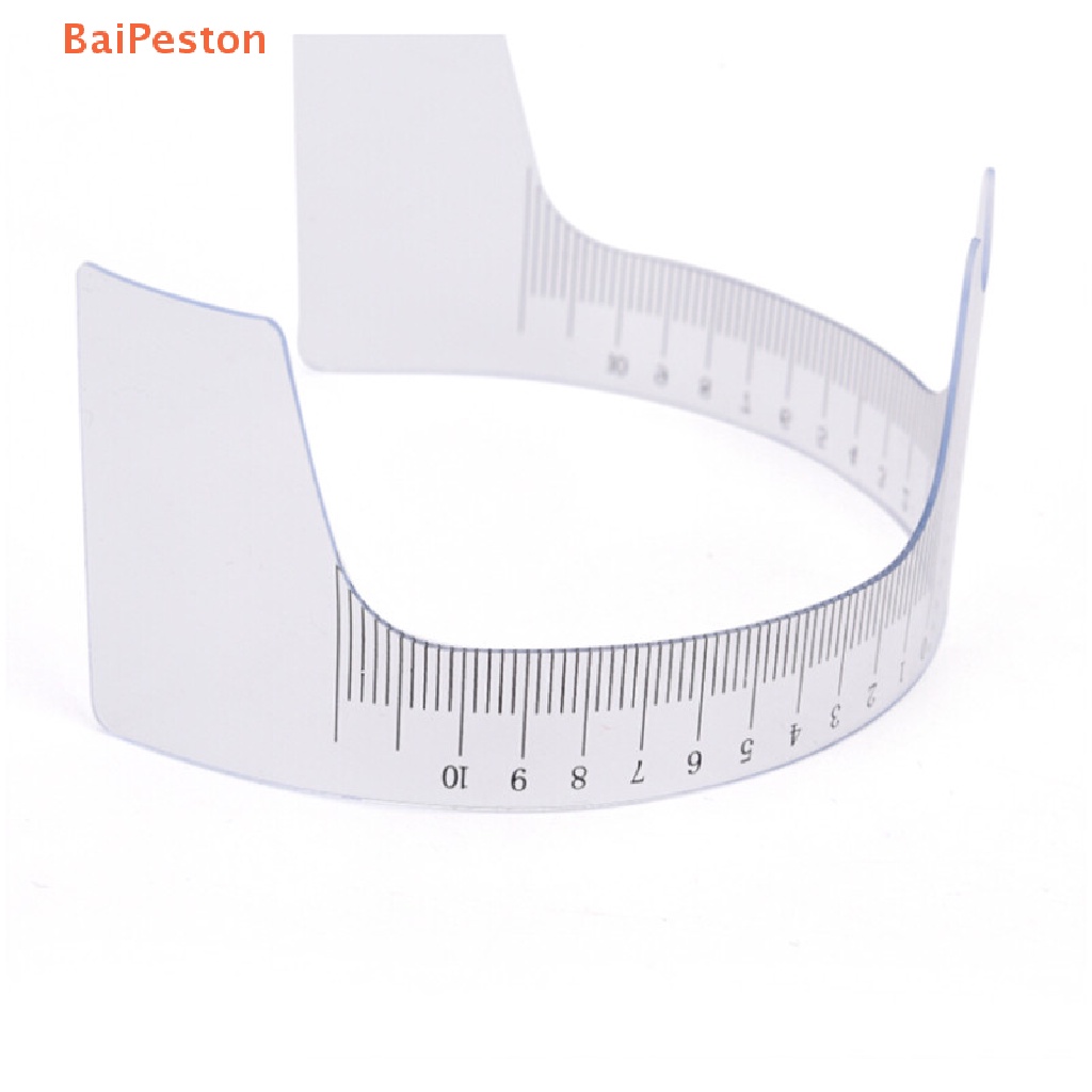 Thước Nhựa Đo Xăm Lông Mày Tái Sử Dụng Tiện Lợi 2017