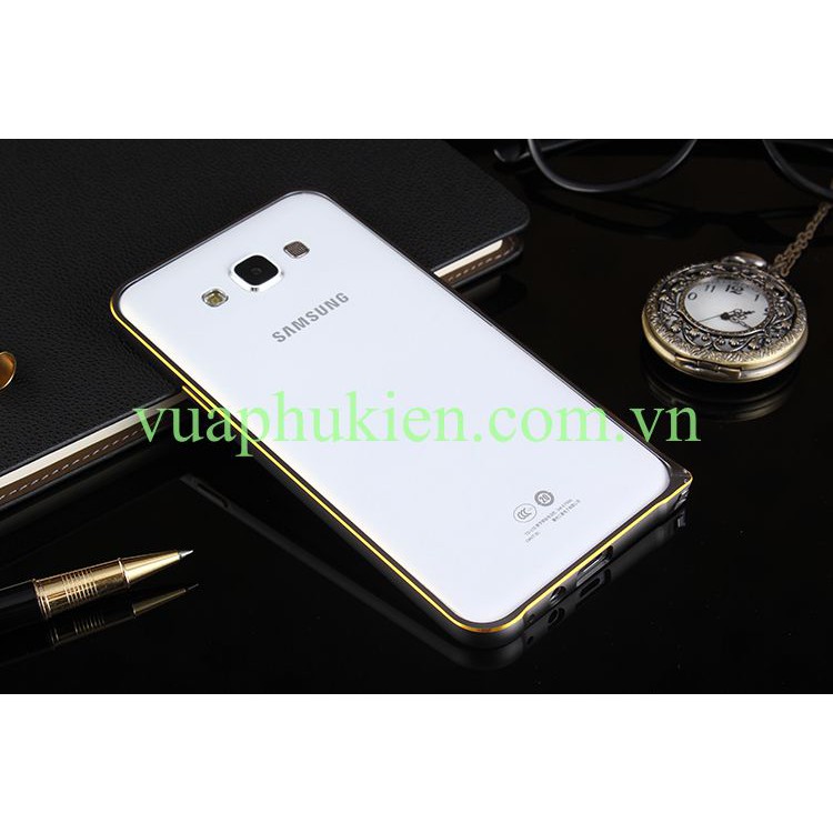 Ốp viền kim loại bo tròn SamSung Galaxy J7 mài cạnh dạng gài ( xả hàng )