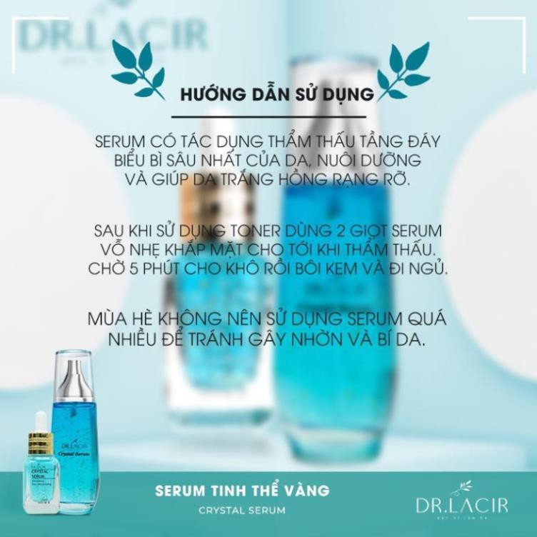 Serum Tinh Thể Dr.Lacir - Crystal Serum 010