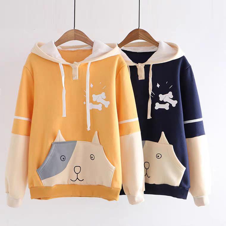 Áo Khoác Hoodie Nỉ Thời Trang Nam Nữ Hình Khúc Xương Siêu Yêu❤️FREESHIP❤️ | BigBuy360 - bigbuy360.vn