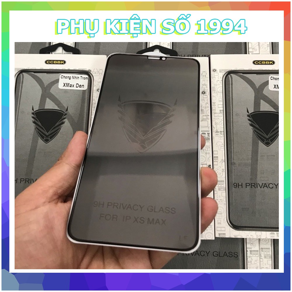 [ Đã có iP 13 ] Kính Cường Lực Chống Nhìn Trộm đủ mã iPhone 6 đến 13 pro max