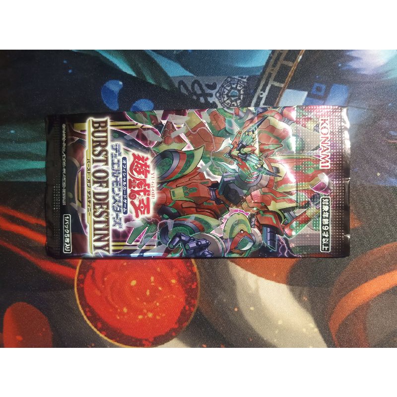 Gói thẻ bài Yugioh Burst Of Destiny OCG BODE JK chính hãng