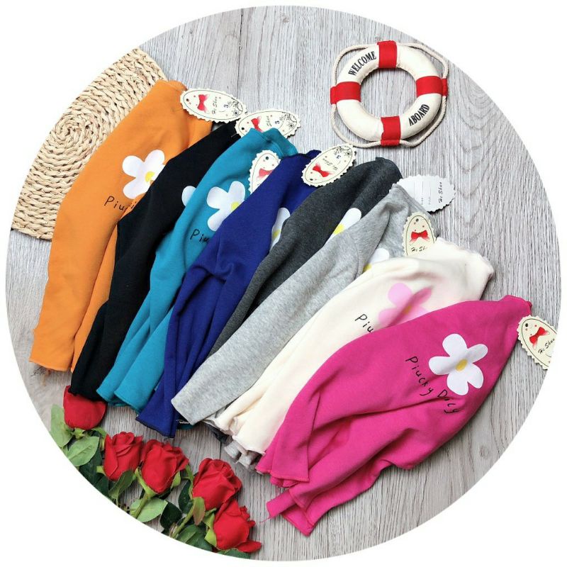 MỚI | ÁO HOA DAISY COTTON TĂM LEN BO VIỀN SIÊU XINH CHO BÉ YÊU 8-18KG