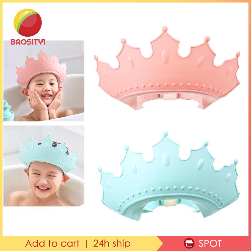 [Baosity1] Mũ Chắn Nước Gội Đầu Bảo Vệ Mắt Cho Bé