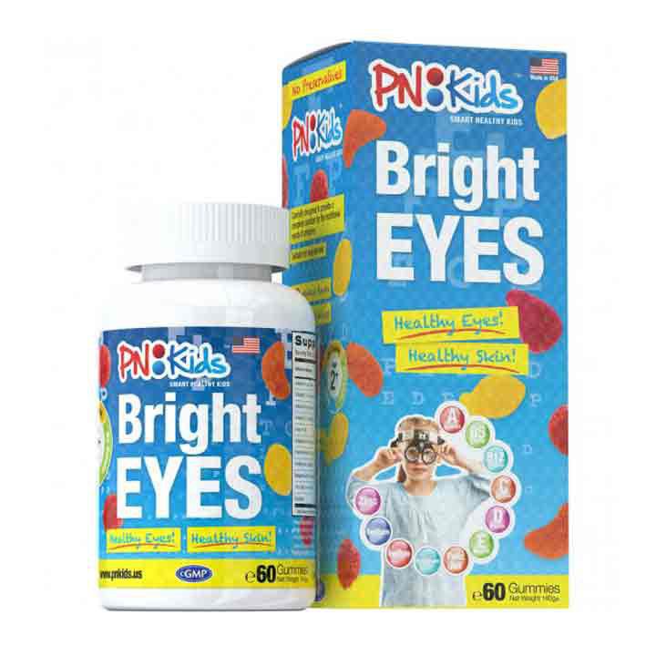 Viên nhai dẻo bổ mắt PNKids Bright Eyes