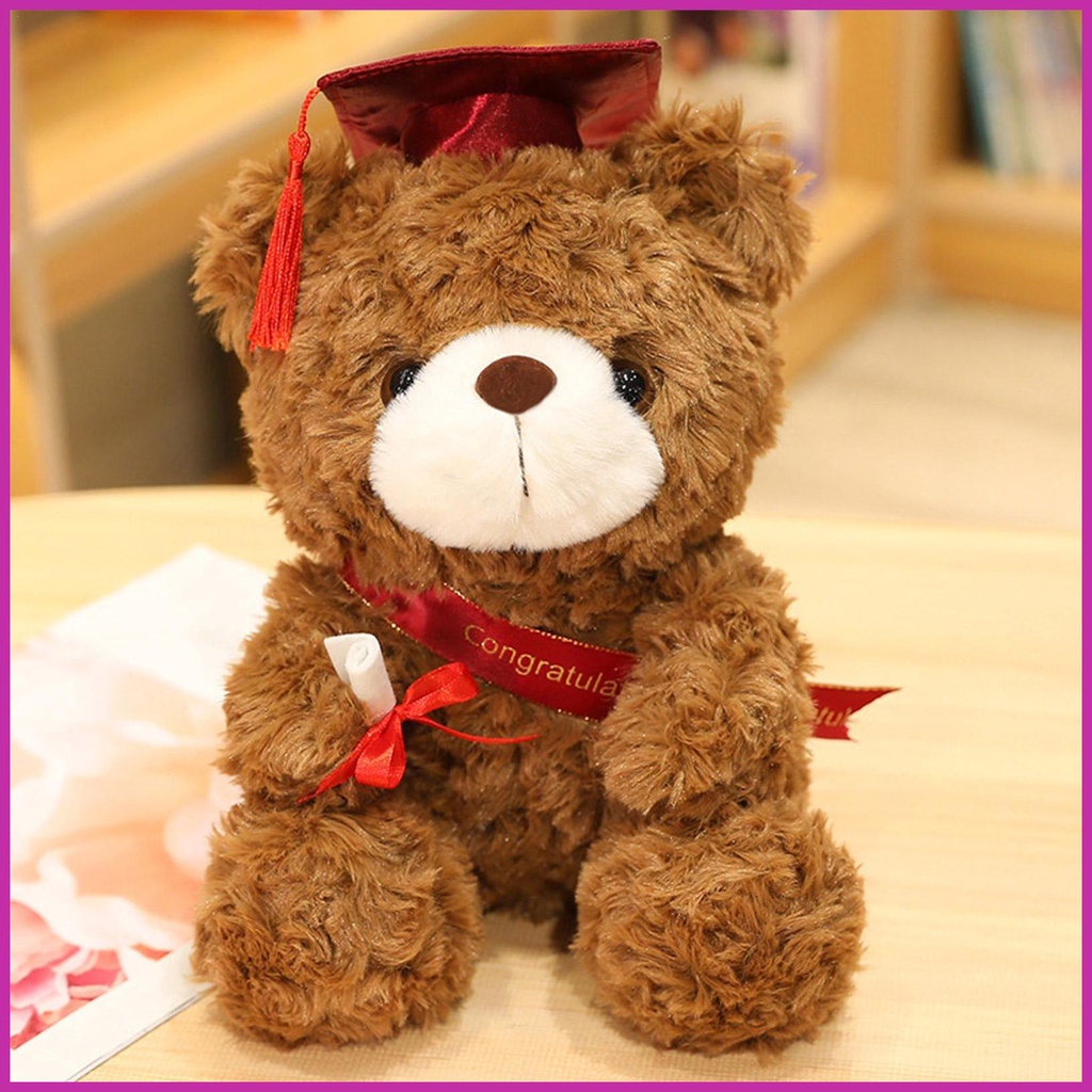 Gấu Nhồi Bông Dễ Thương Làm Quà Tốt Nghiệp