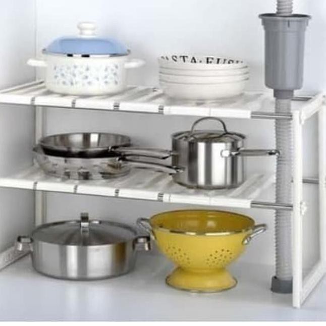 Kệ Để Giày 2 Tầng Đa Năng Tiện Dụng Cho Nhà Bếp | BigBuy360 - bigbuy360.vn