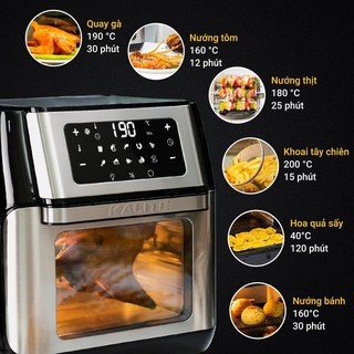 Nồi chiên không dầu Kalite Q10 - Hàng chính hãng
