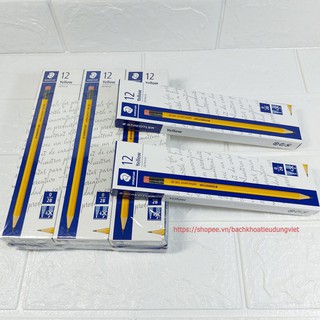 Combo 05 bút chì Đức STAEDTLER 2B/HB