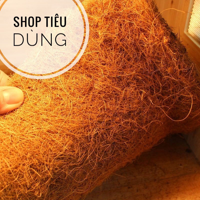 Thảm sơ dừa lót chuồng bò sát chuyên dụng