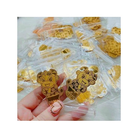 🧧Tết 2021🧧 - Mèo vàng thần tài trâu vàng may mắn mang lộc lá cho người dùng dạng miếng dán / gài sau ĐT cực hot tết 2021 | BigBuy360 - bigbuy360.vn