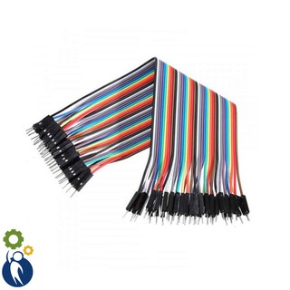 Bộ 40 Dây Cắm Test Board Đực-Đực 30cm