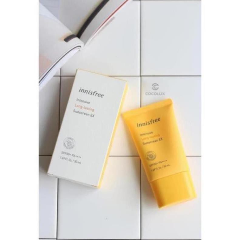 Kem chống nắng Innisfree Intensive Sunscreen - Kem chống nắng cho da dầu, nhạy cảm - Mẫu mới 2021