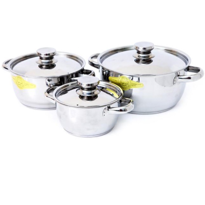 Bộ 3 nồi Inox Fivestar Royal Cool - đun từ